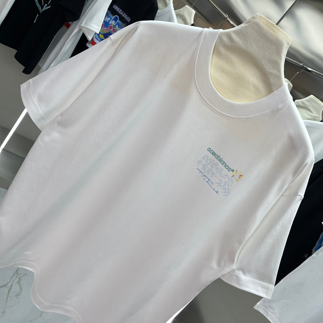 LuxluxHouse Best Quality Clothes Casablanca T-shirt