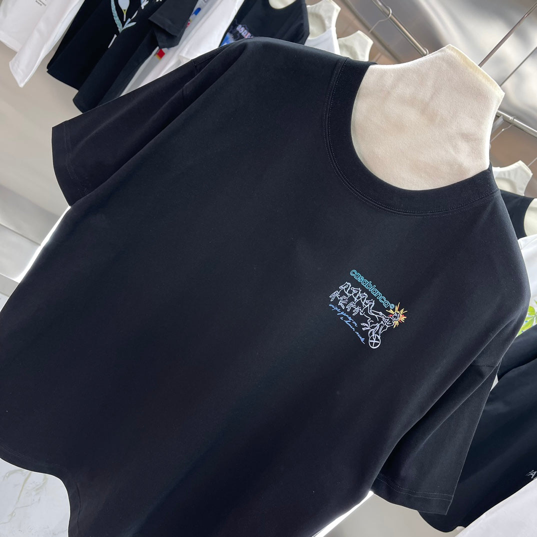 LuxluxHouse Best Quality Clothes Casablanca T-shirt