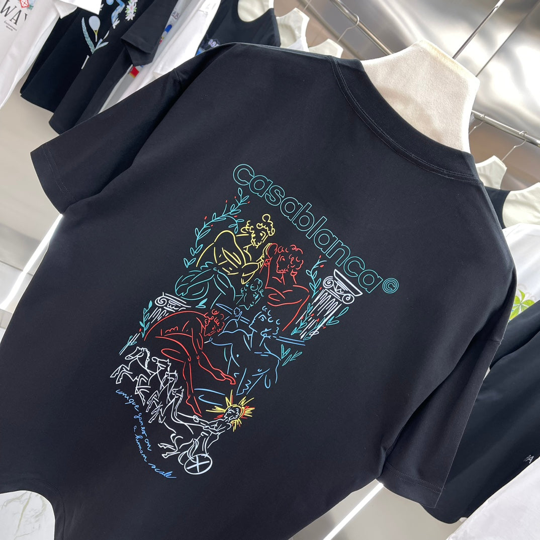 LuxluxHouse Best Quality Clothes Casablanca T-shirt