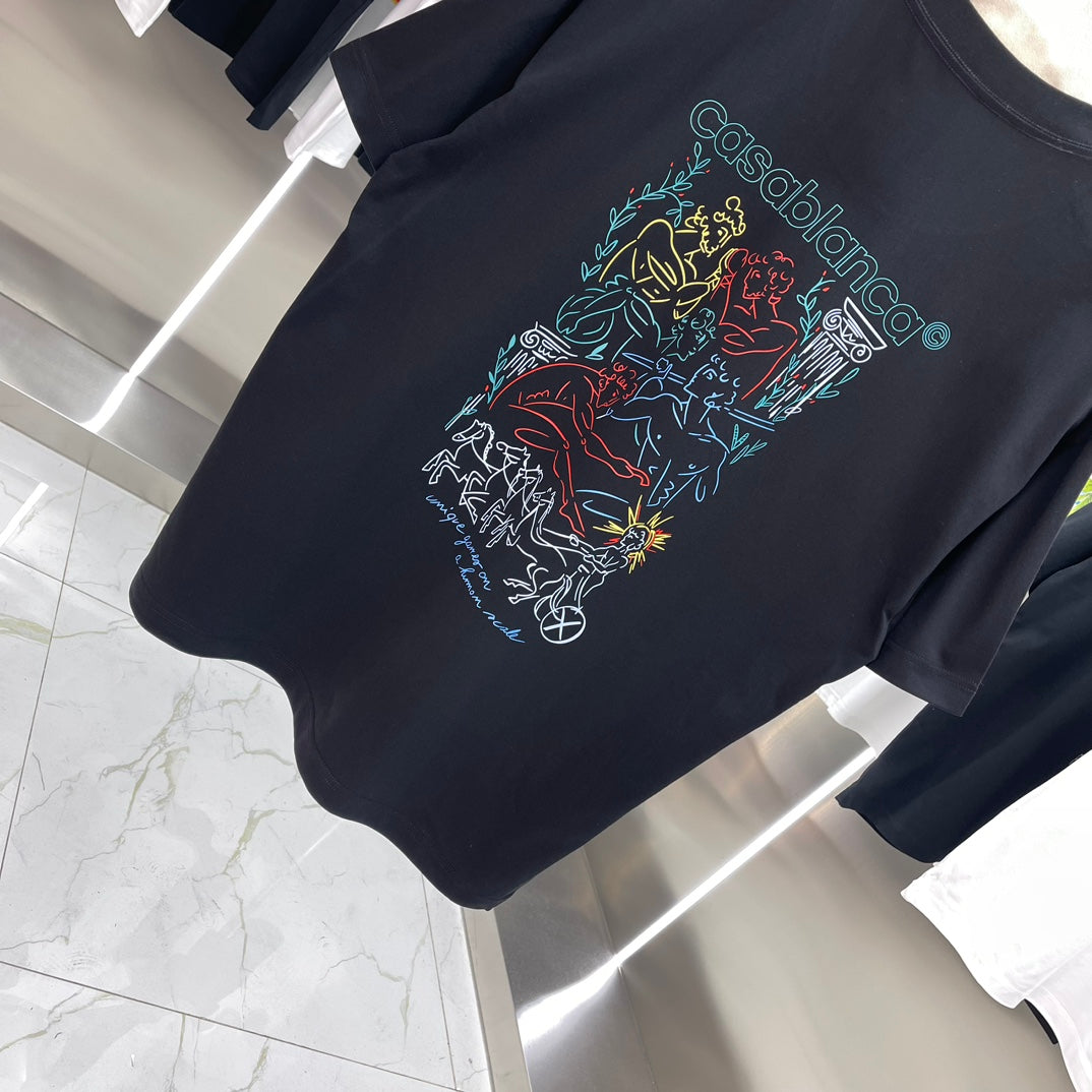 LuxluxHouse Best Quality Clothes Casablanca T-shirt