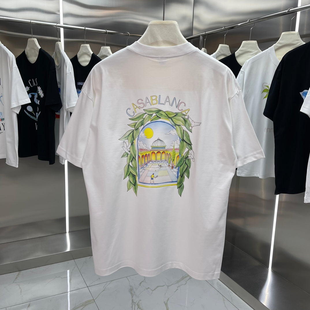 LuxluxHouse Best Quality Clothes Casablanca T-shirt