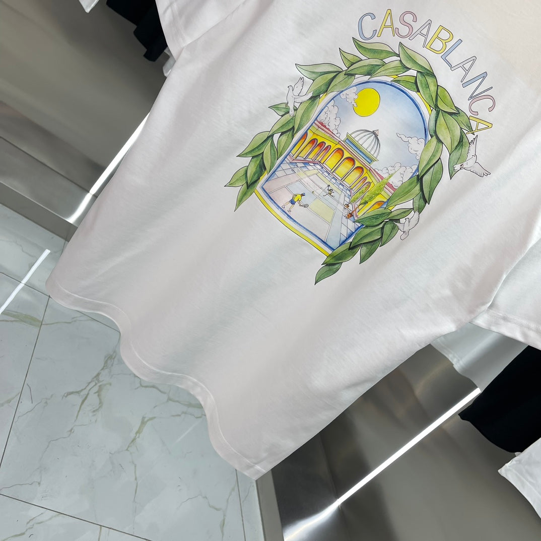 LuxluxHouse Best Quality Clothes Casablanca T-shirt
