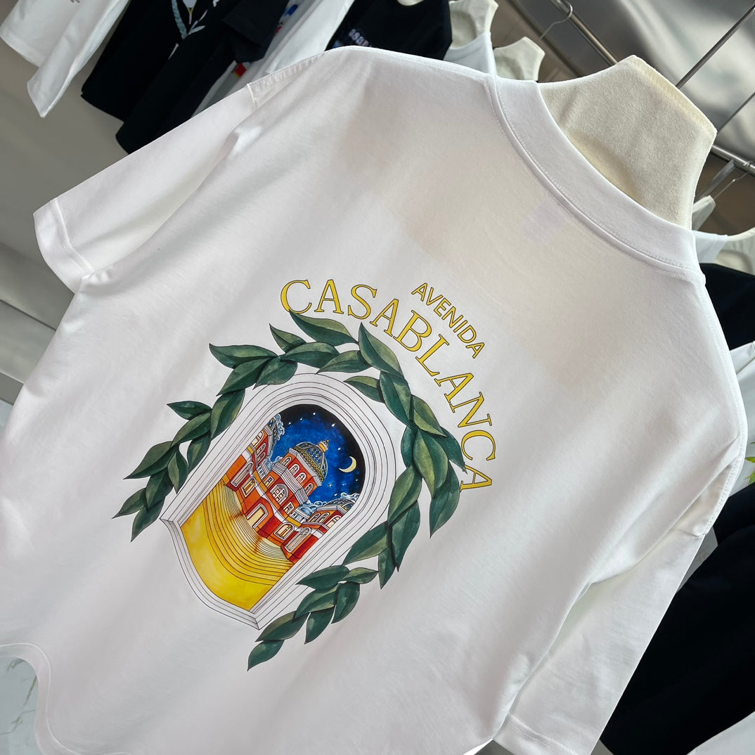 LuxluxHouse Best Quality Clothes Casablanca T-shirt