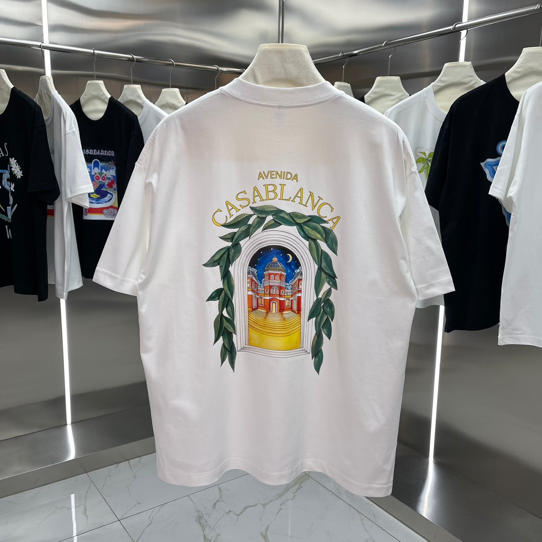 LuxluxHouse Best Quality Clothes Casablanca T-shirt