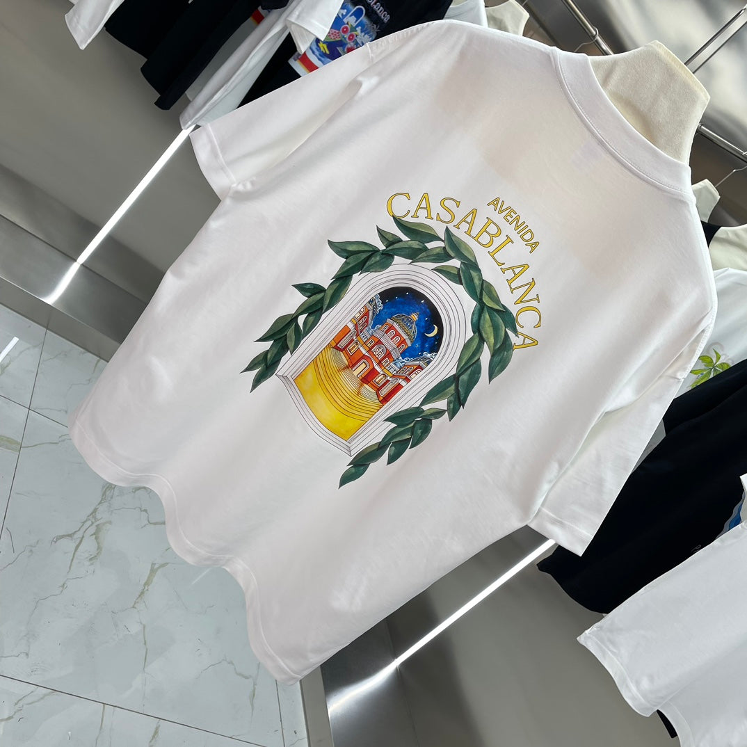 LuxluxHouse Best Quality Clothes Casablanca T-shirt