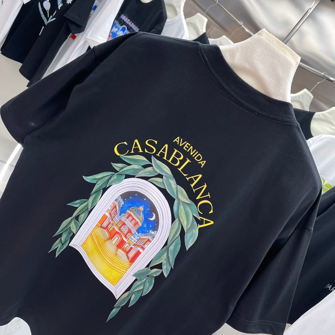 LuxluxHouse Best Quality Clothes Casablanca T-shirt