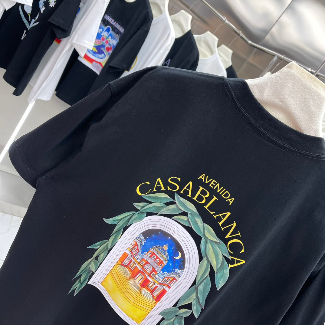 LuxluxHouse Best Quality Clothes Casablanca T-shirt