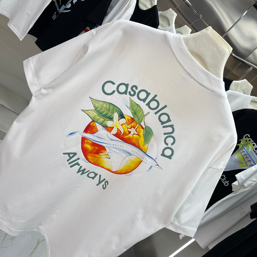 LuxluxHouse Best Quality Clothes Casablanca T-shirt