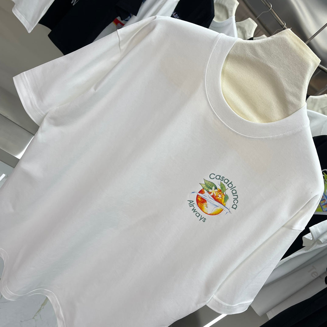 LuxluxHouse Best Quality Clothes Casablanca T-shirt