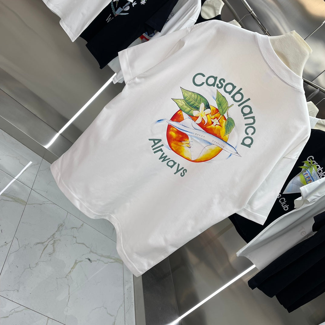 LuxluxHouse Best Quality Clothes Casablanca T-shirt