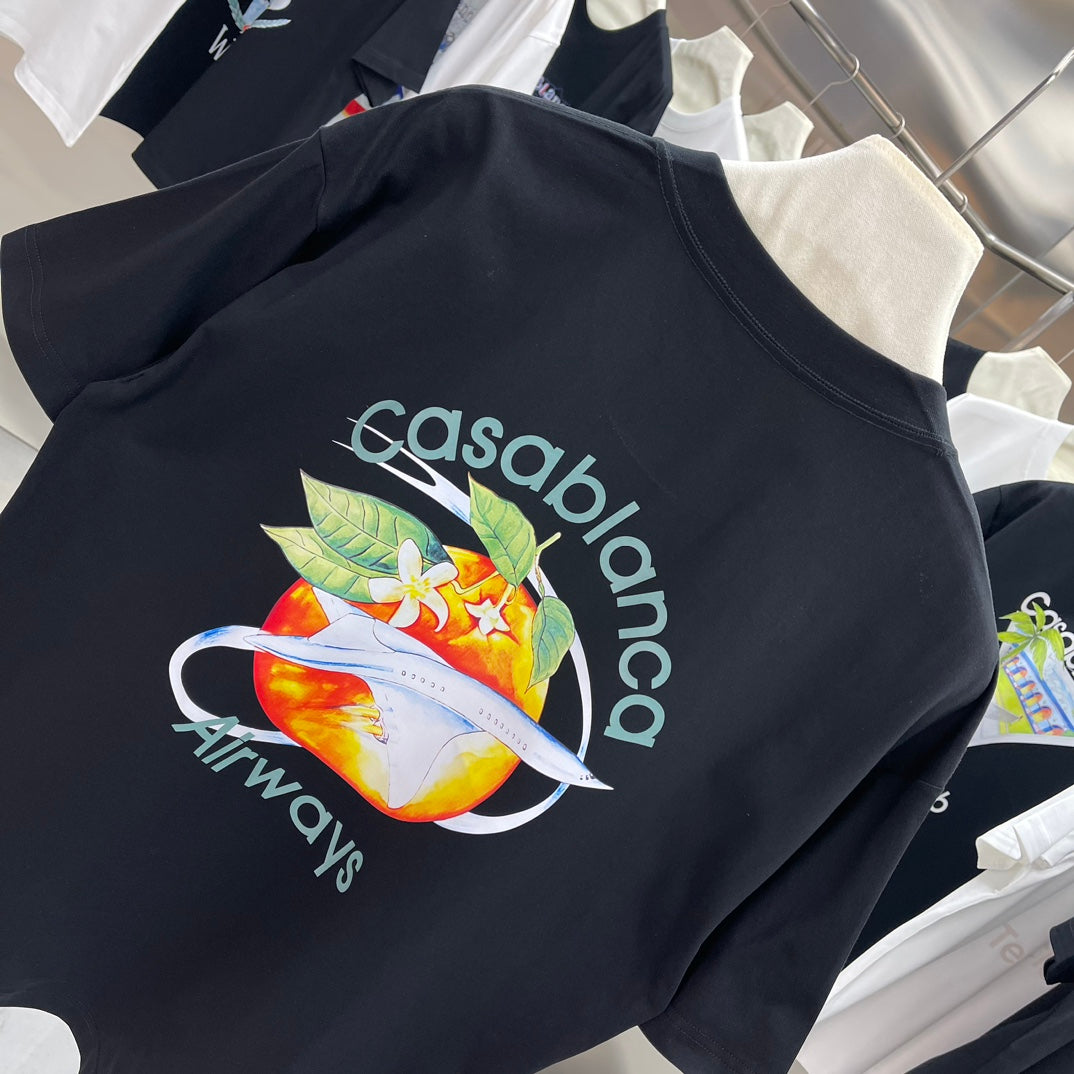 LuxluxHouse Best Quality Clothes Casablanca T-shirt