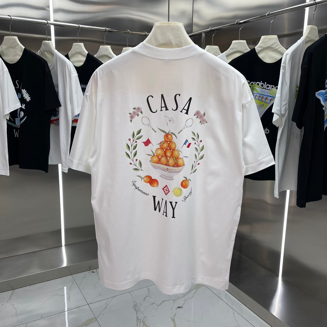 LuxluxHouse Best Quality Clothes Casablanca T-shirt