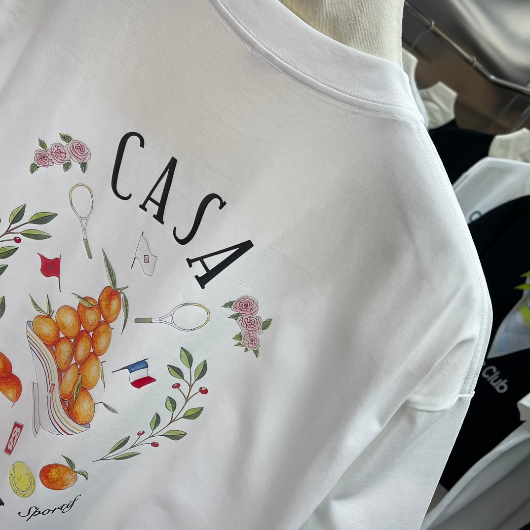 LuxluxHouse Best Quality Clothes Casablanca T-shirt