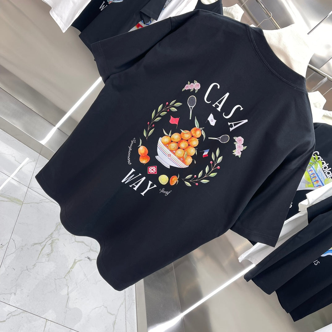 LuxluxHouse Best Quality Clothes Casablanca T-shirt