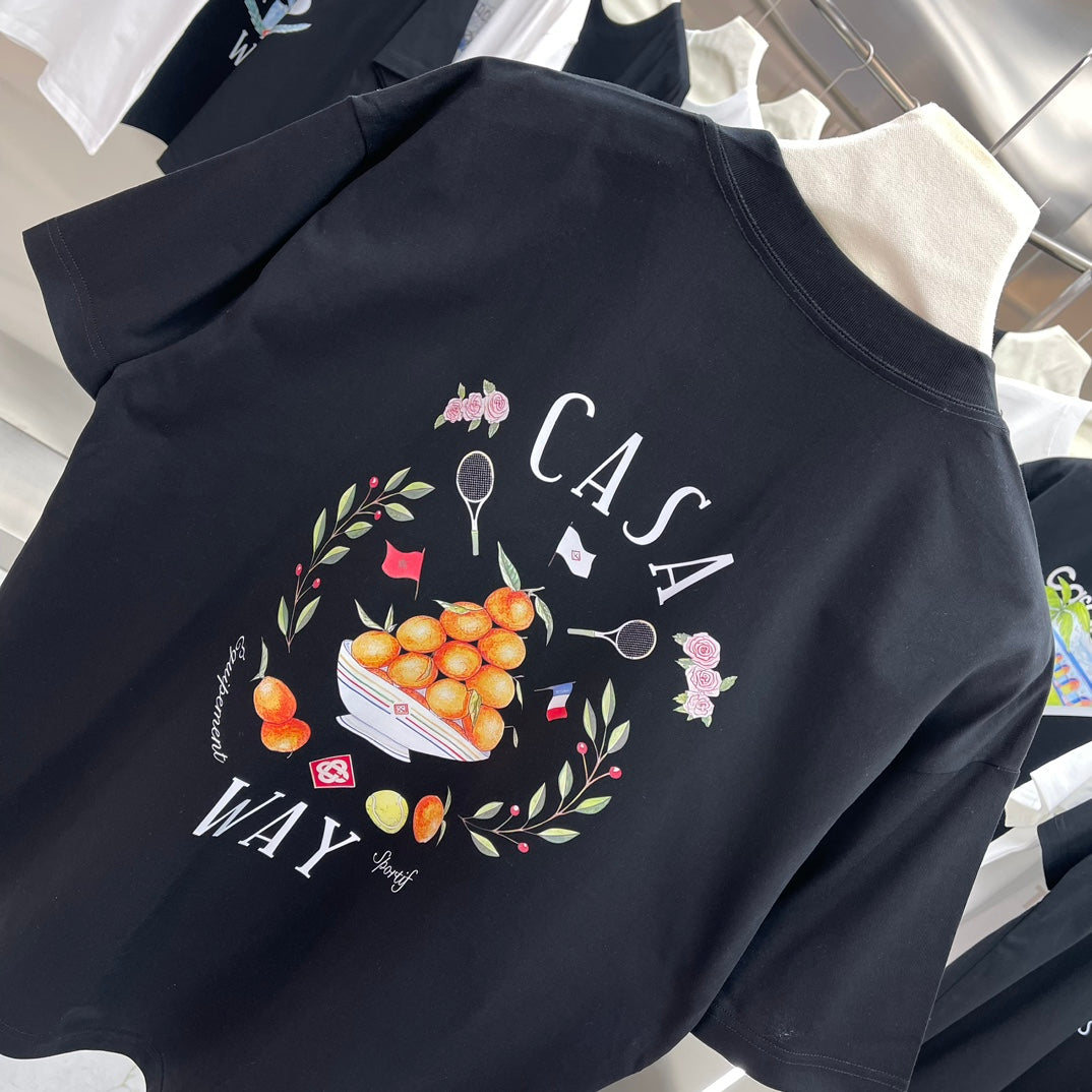 LuxluxHouse Best Quality Clothes Casablanca T-shirt