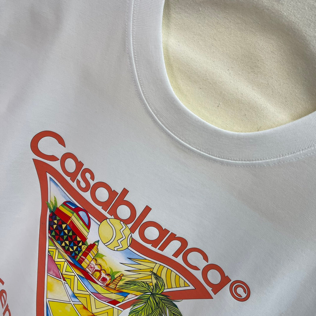 LuxluxHouse Best Quality Clothes Casablanca T-shirt