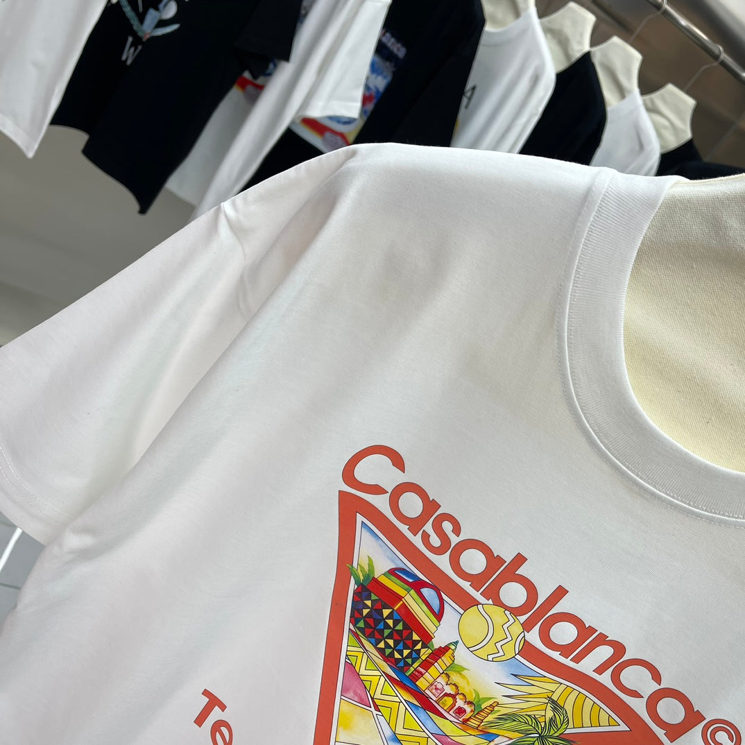 LuxluxHouse Best Quality Clothes Casablanca T-shirt
