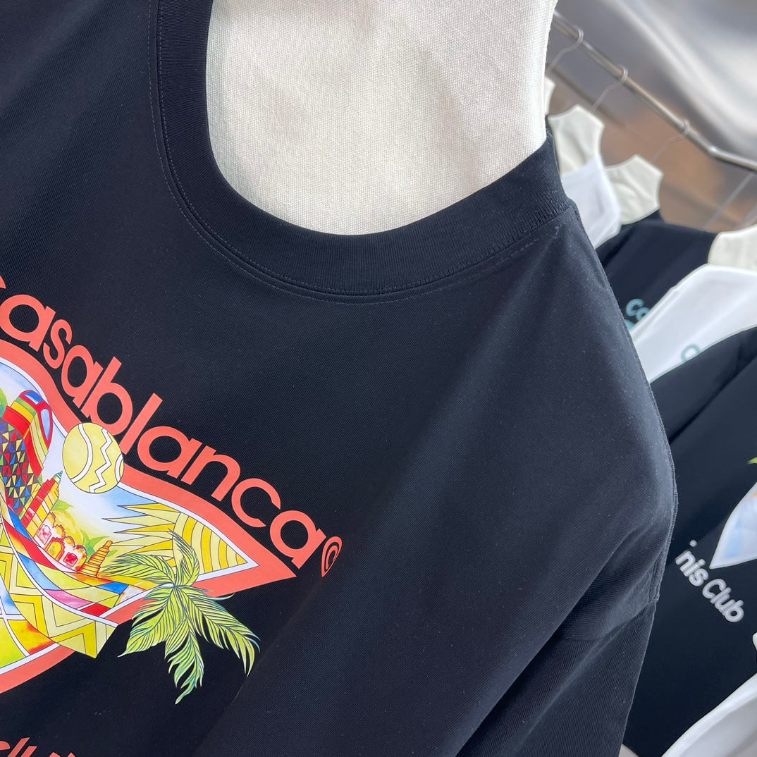 LuxluxHouse Best Quality Clothes Casablanca T-shirt