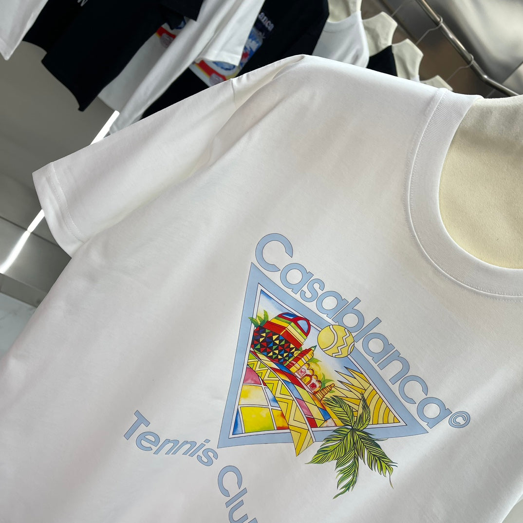 LuxluxHouse Best Quality Clothes Casablanca T-shirt