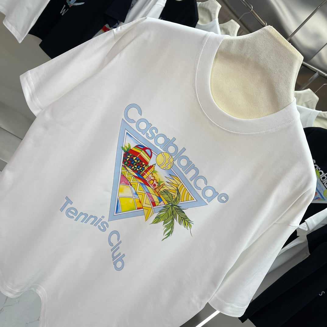 LuxluxHouse Best Quality Clothes Casablanca T-shirt