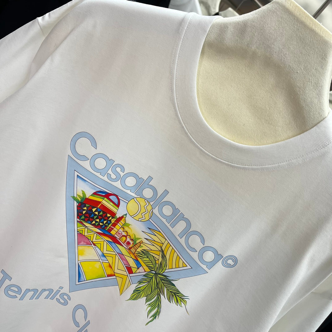 LuxluxHouse Best Quality Clothes Casablanca T-shirt