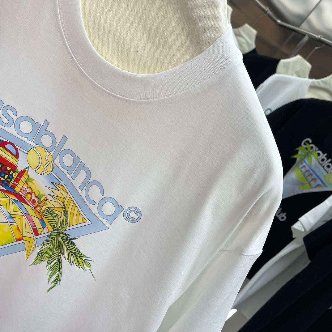LuxluxHouse Best Quality Clothes Casablanca T-shirt