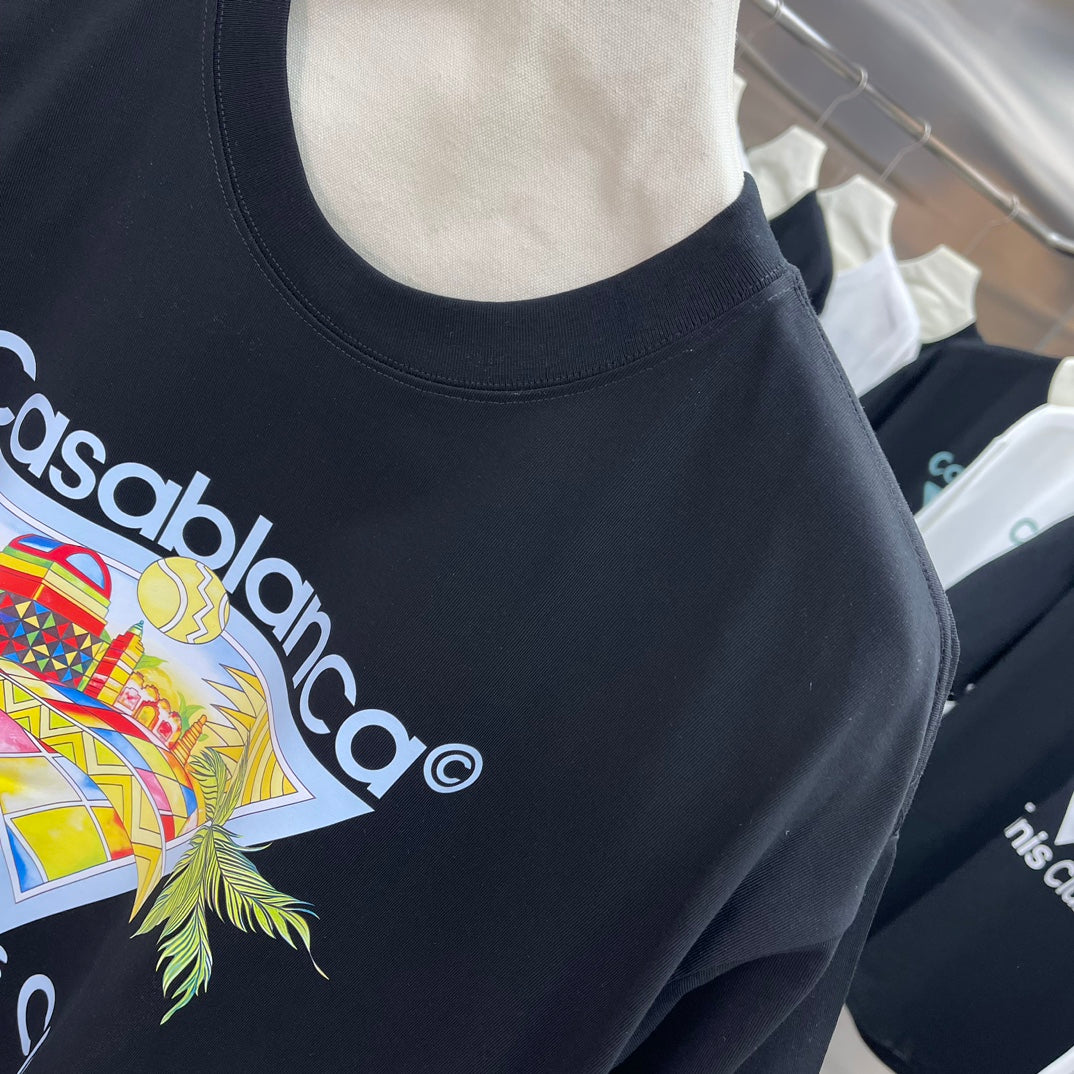 LuxluxHouse Best Quality Clothes Casablanca T-shirt