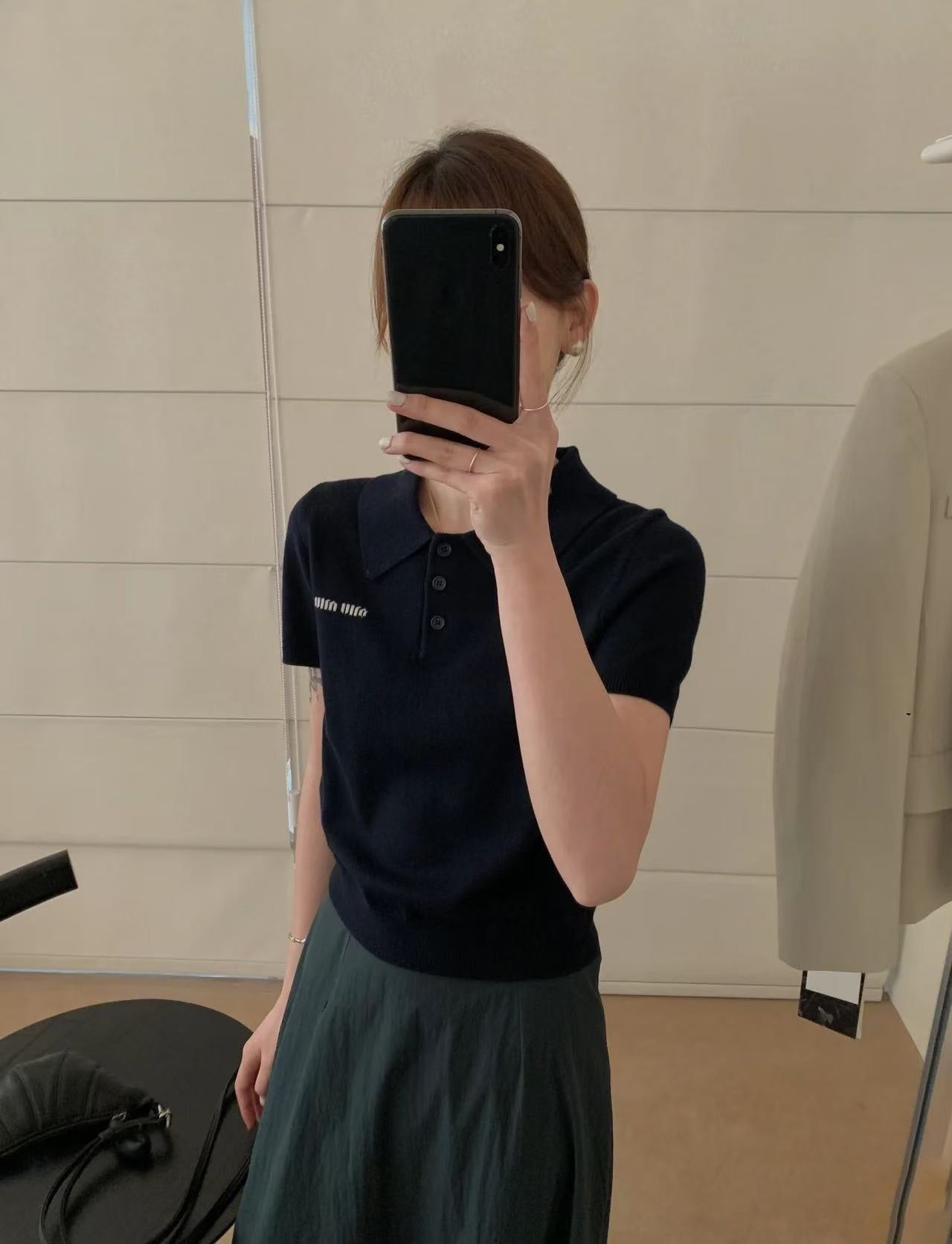 LuxluxHouse Best Quality Clothes Miu Miu Shirts&Polo