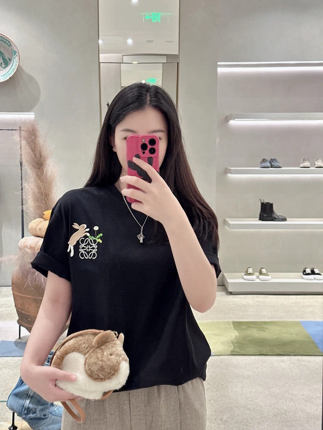 LuxluxHouse Best Quality Clothes T-shirt Loewe