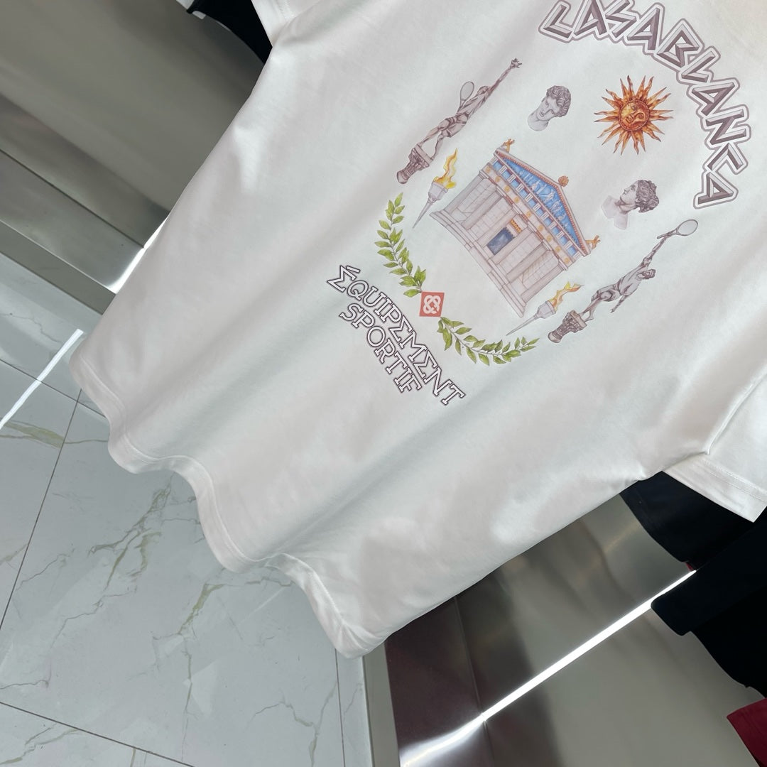 LuxluxHouse Best Quality Clothes Casablanca T-shirt