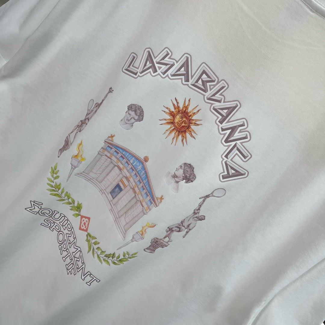 LuxluxHouse Best Quality Clothes Casablanca T-shirt
