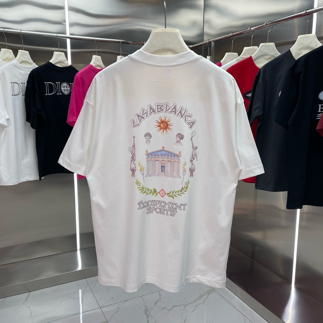 LuxluxHouse Best Quality Clothes Casablanca T-shirt