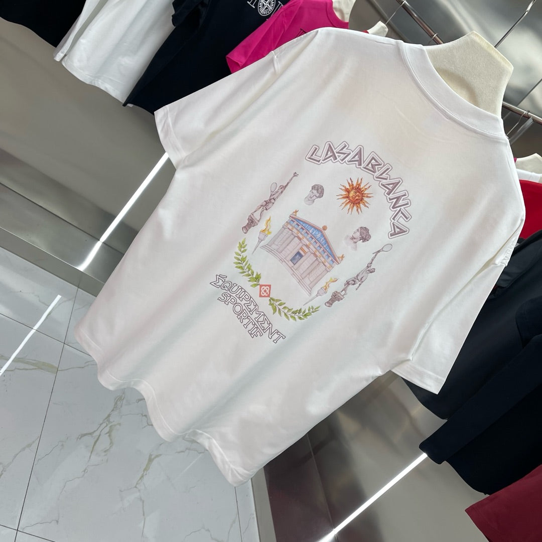 LuxluxHouse Best Quality Clothes Casablanca T-shirt