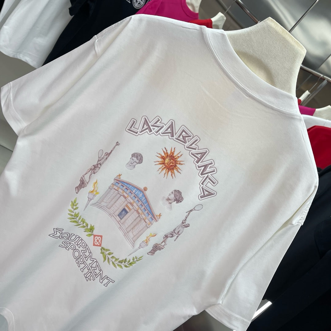 LuxluxHouse Best Quality Clothes Casablanca T-shirt