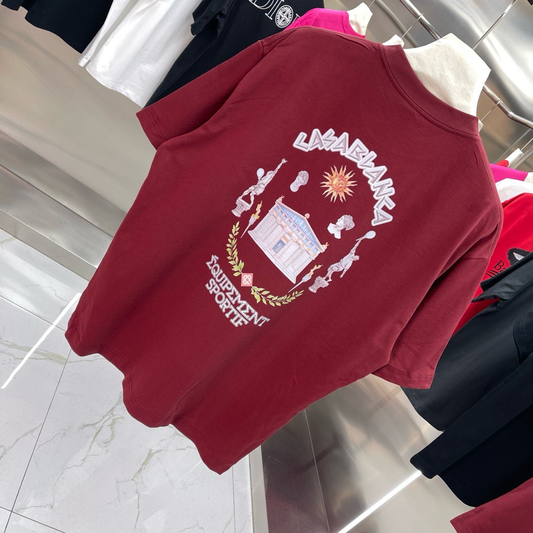 LuxluxHouse Best Quality Clothes Casablanca T-shirt