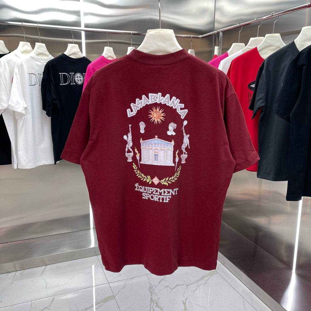 LuxluxHouse Best Quality Clothes Casablanca T-shirt