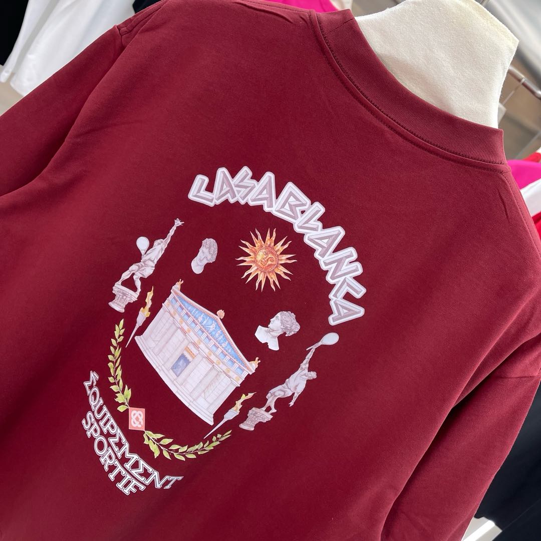 LuxluxHouse Best Quality Clothes Casablanca T-shirt