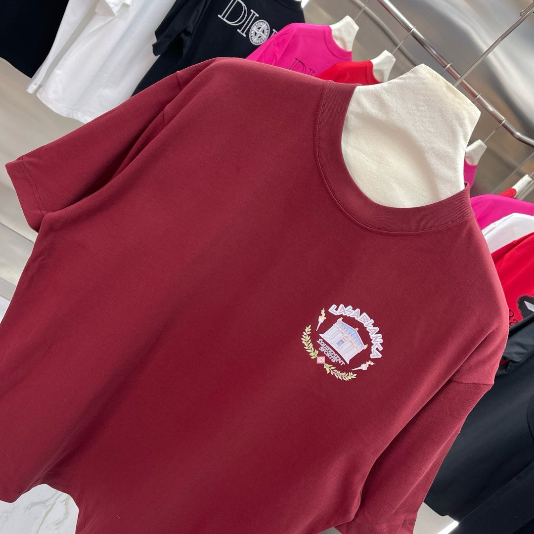 LuxluxHouse Best Quality Clothes Casablanca T-shirt