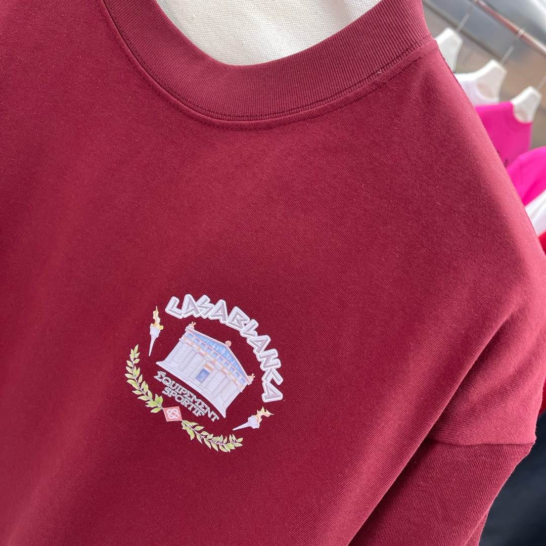 LuxluxHouse Best Quality Clothes Casablanca T-shirt