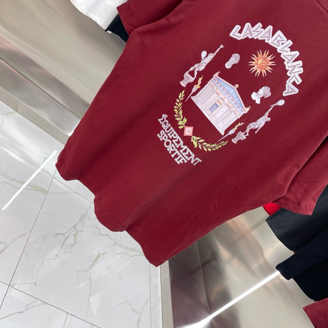 LuxluxHouse Best Quality Clothes Casablanca T-shirt