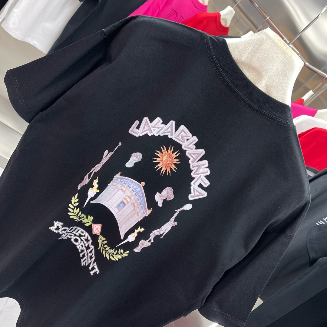 LuxluxHouse Best Quality Clothes Casablanca T-shirt