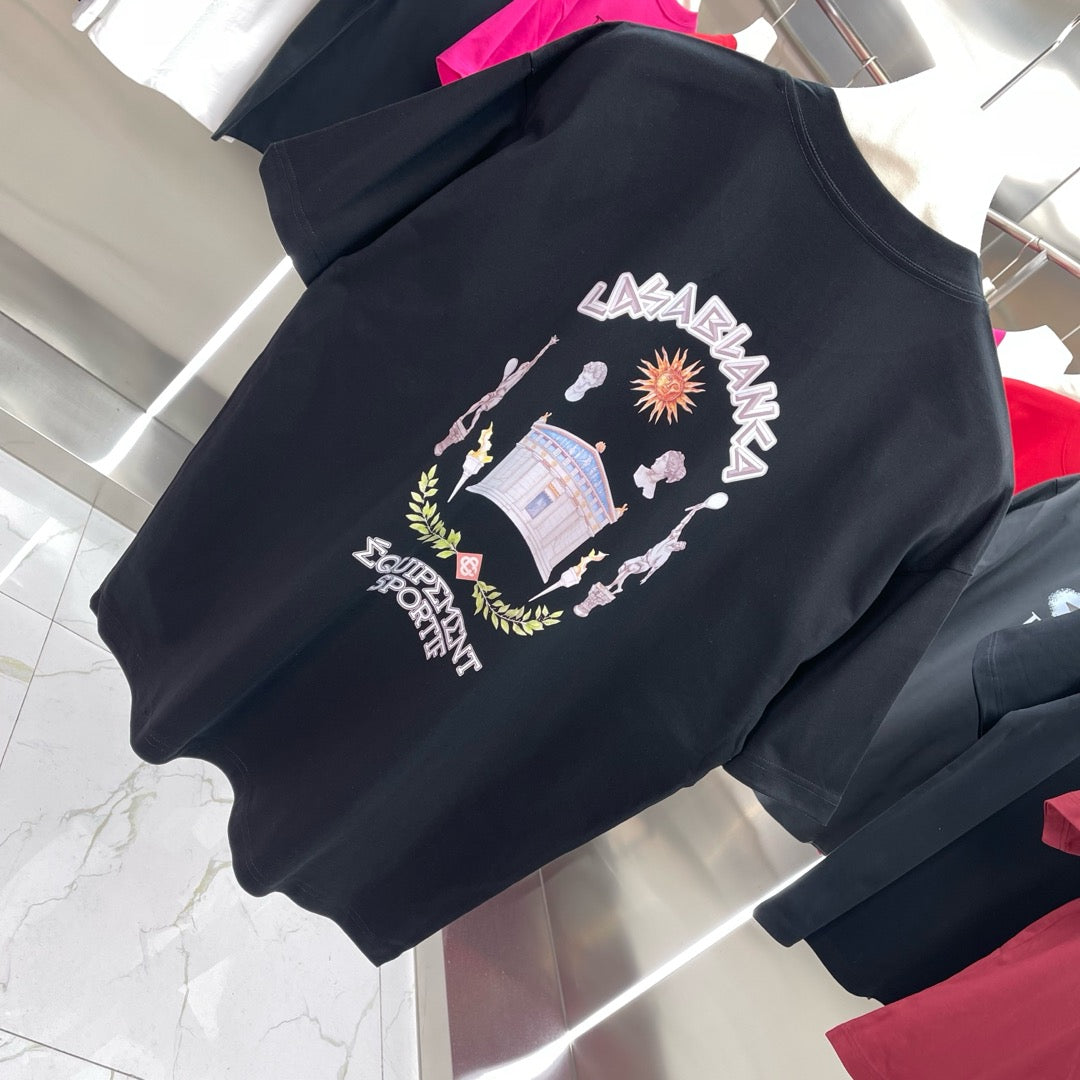 LuxluxHouse Best Quality Clothes Casablanca T-shirt