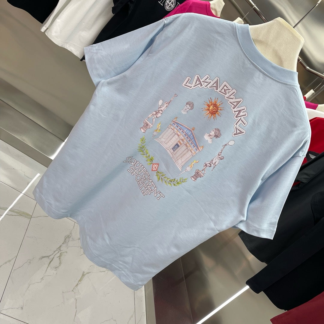 LuxluxHouse Best Quality Clothes Casablanca T-shirt