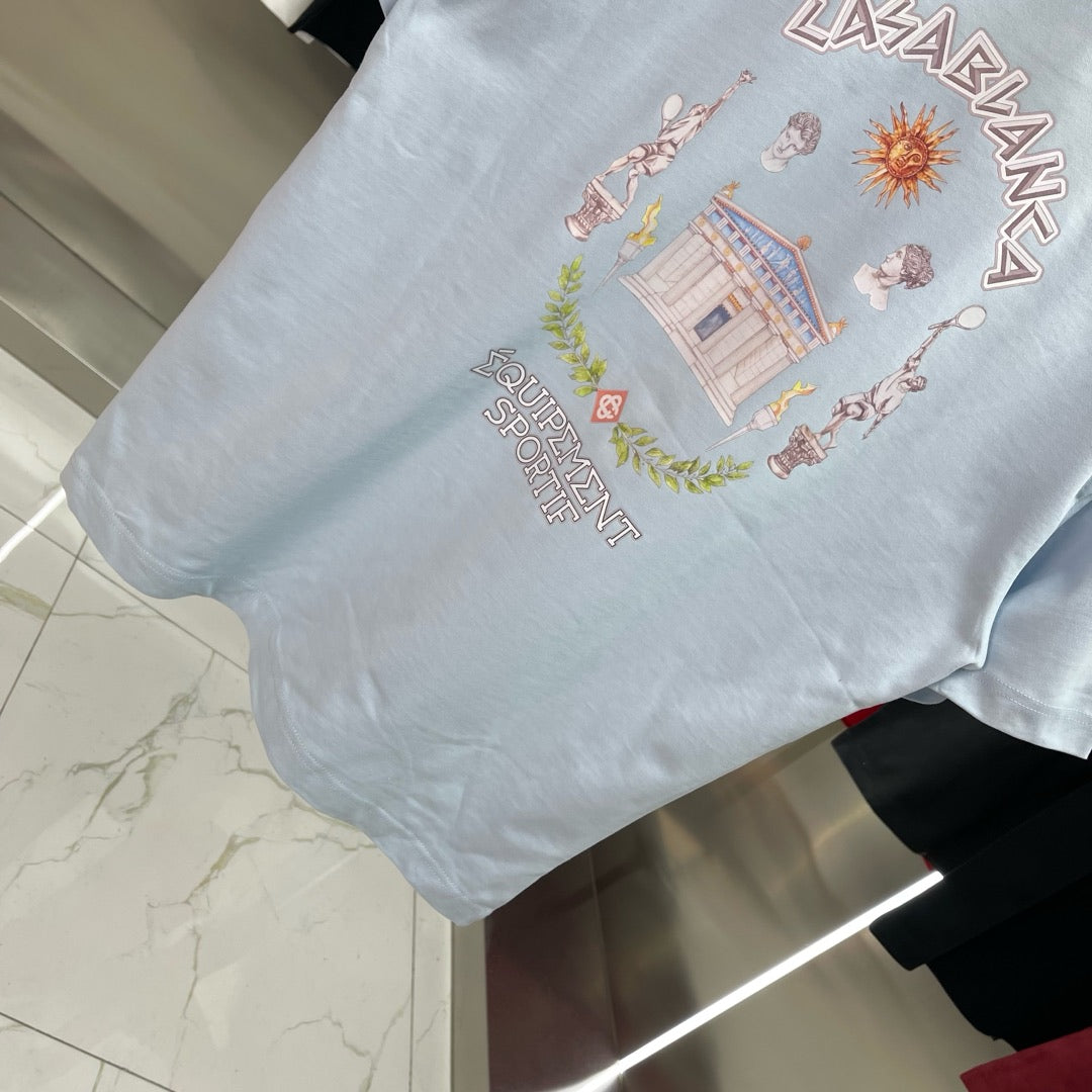 LuxluxHouse Best Quality Clothes Casablanca T-shirt