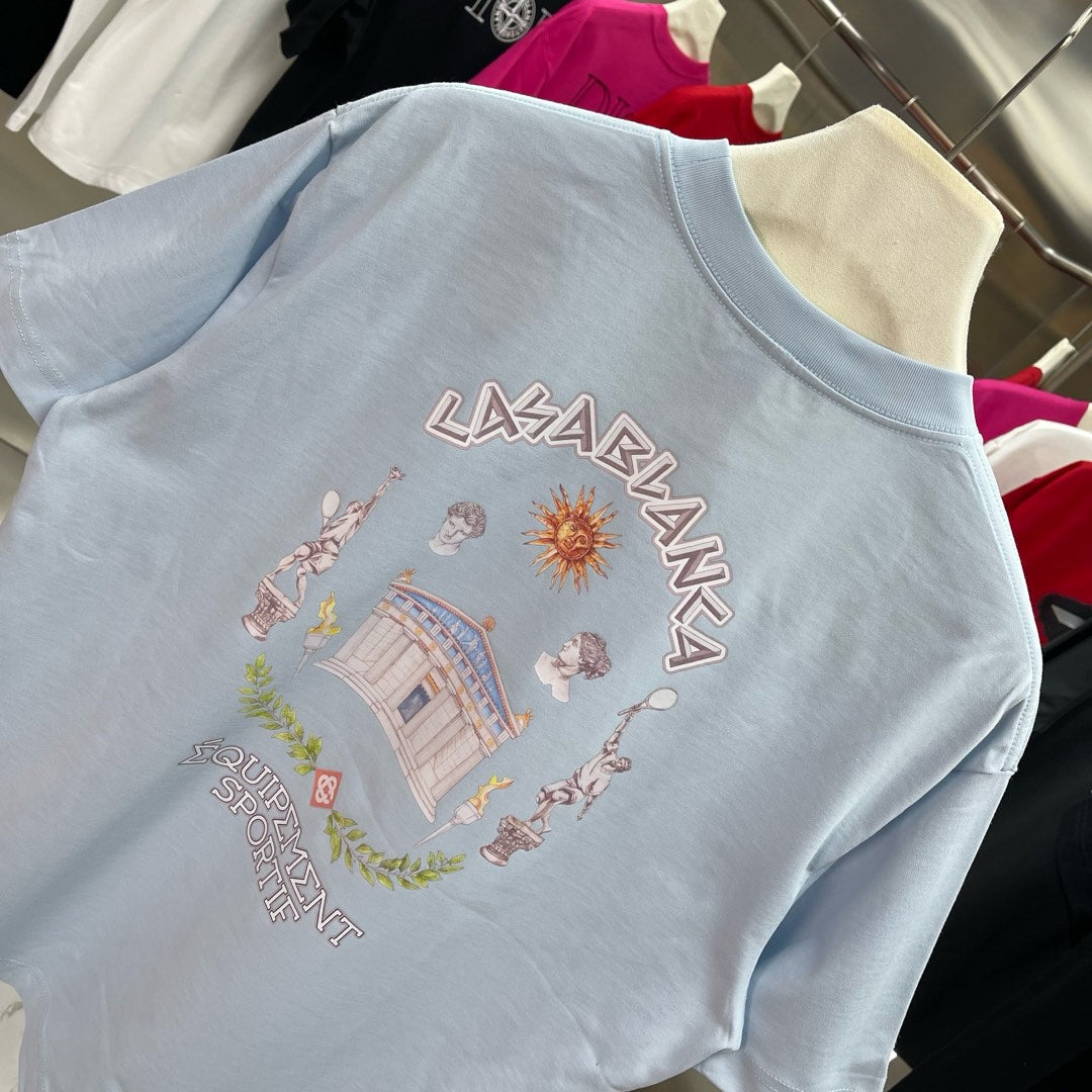LuxluxHouse Best Quality Clothes Casablanca T-shirt