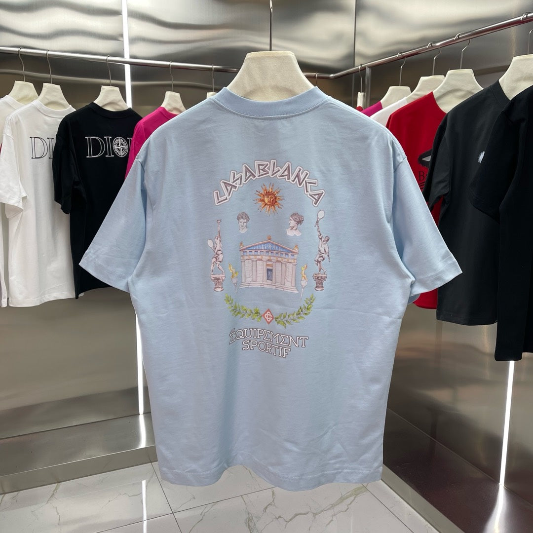 LuxluxHouse Best Quality Clothes Casablanca T-shirt