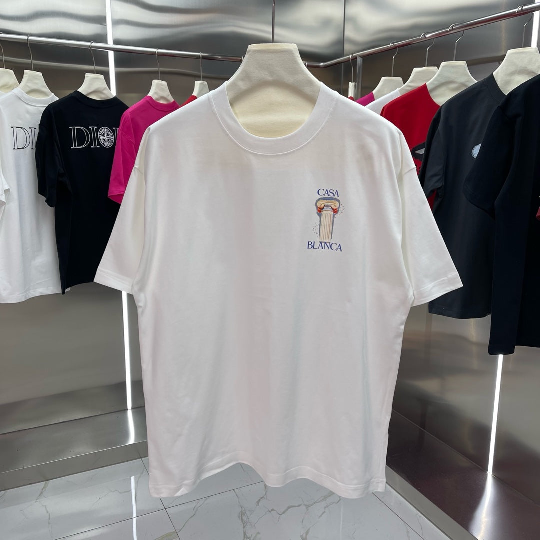 LuxluxHouse Best Quality Clothes Casablanca T-shirt