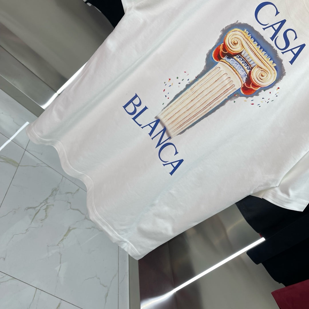 LuxluxHouse Best Quality Clothes Casablanca T-shirt