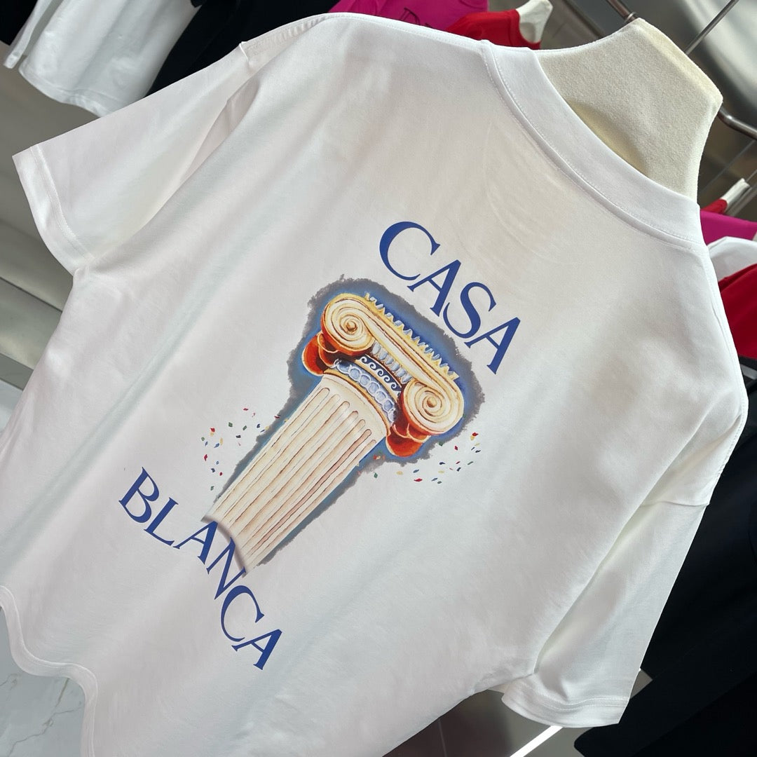 LuxluxHouse Best Quality Clothes Casablanca T-shirt