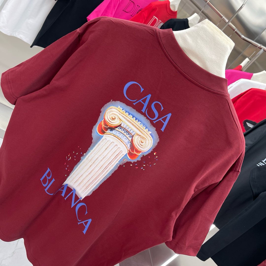 LuxluxHouse Best Quality Clothes Casablanca T-shirt